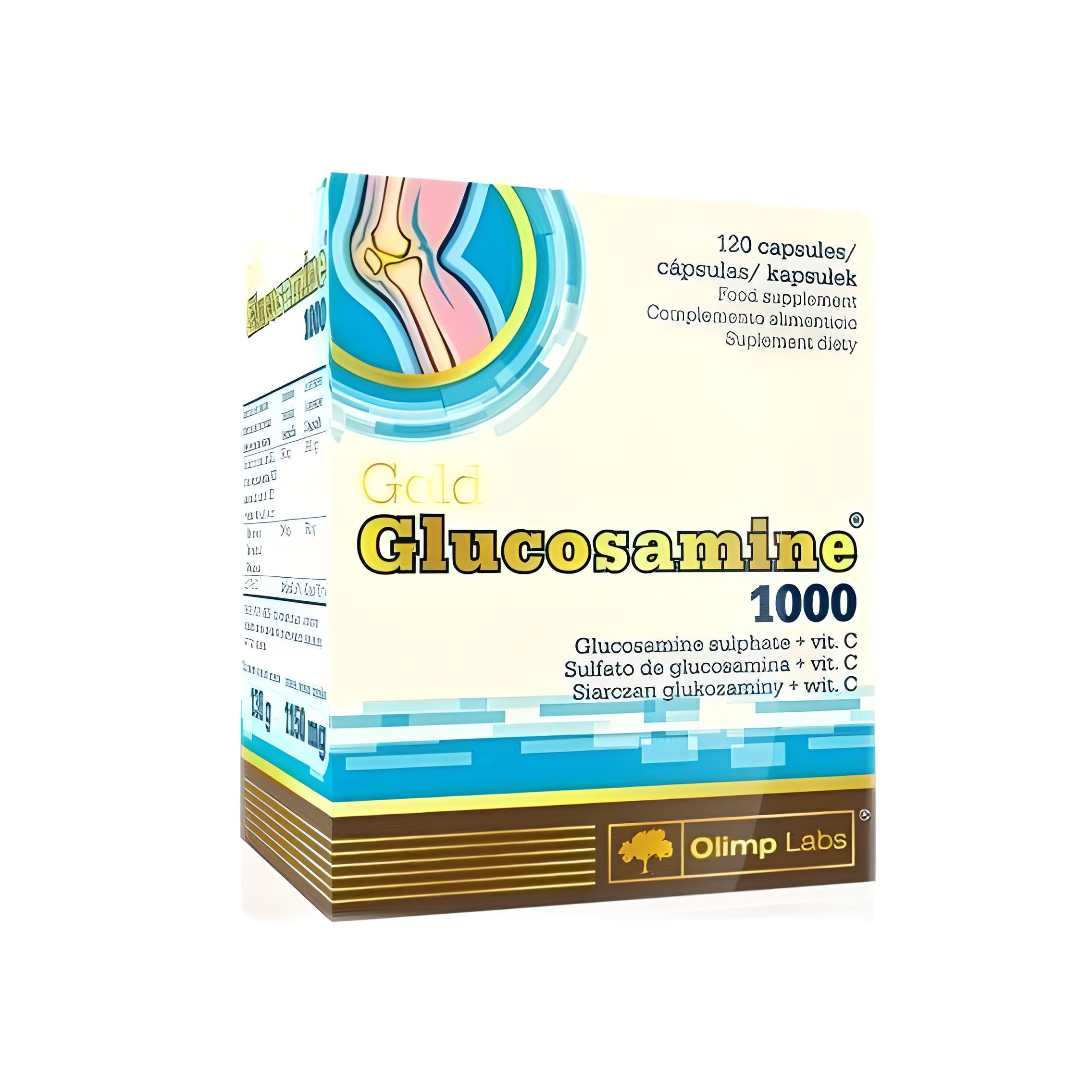 Хондропротектор для спорту Olimp Nutrition Gold Glucosamine 1000 120 Caps