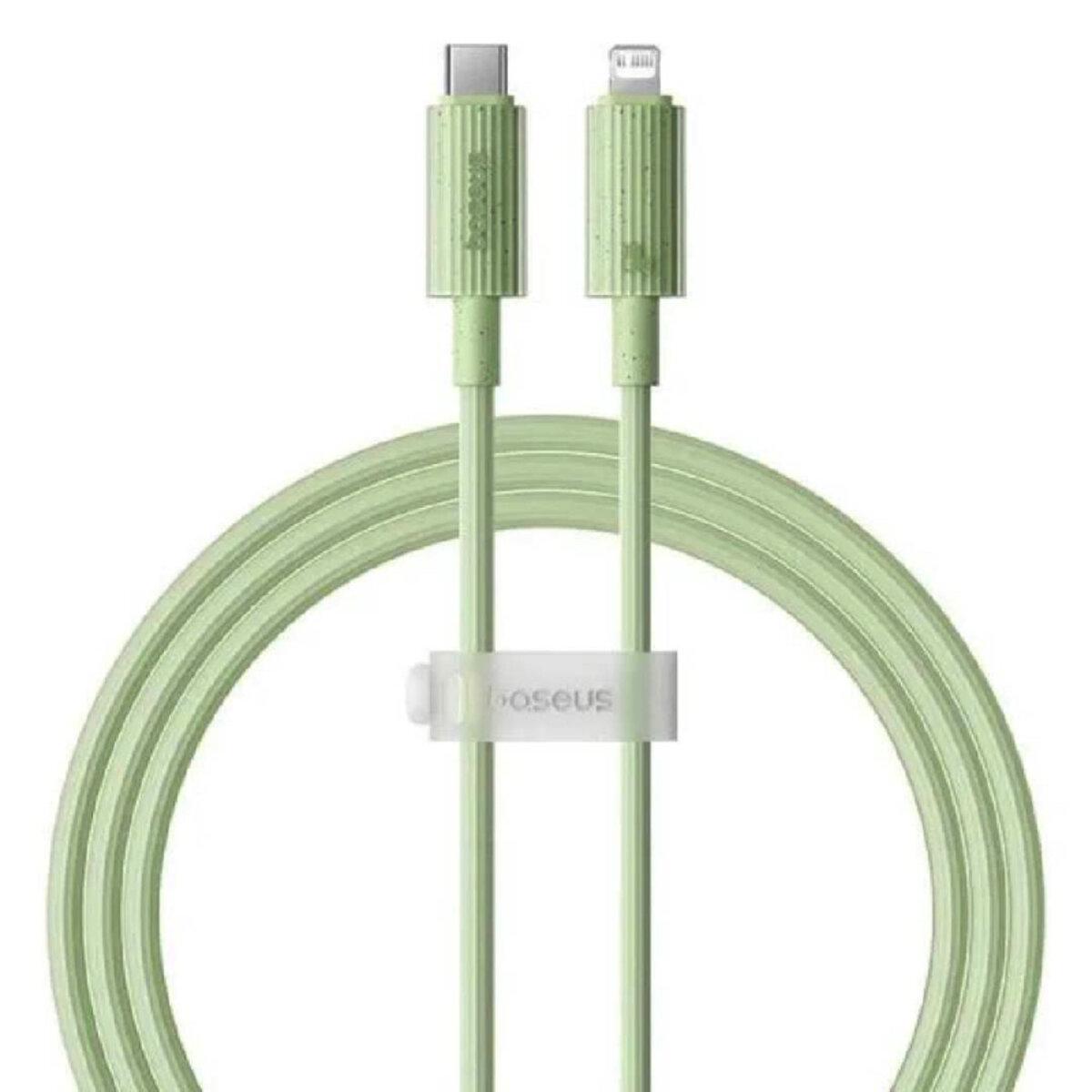 Кабель BASEUS Habitat Series FastCharging Cable Type-C to iP 20W 1 м Natural Green (P10360201631-00)
