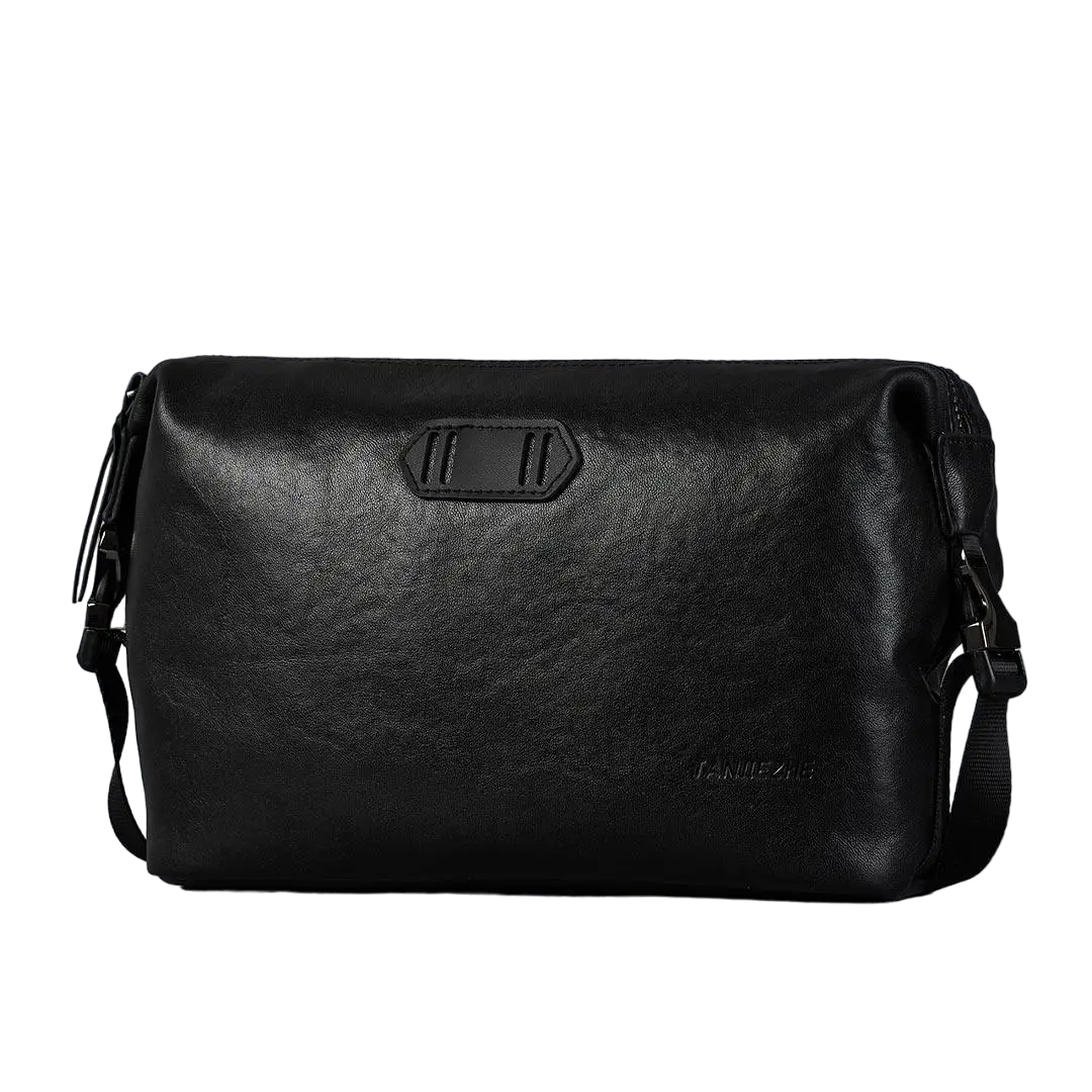 Сумка Tanjiezhe Leather Chest Bag Black