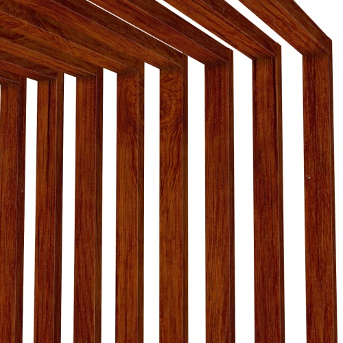 Рельс декоративный SIMBUD 60x35 мм 2 пог. м Античный дуб (859465) - фото 2 Рельс декоративный SIMBUD 60x35 мм 2 пог. м Античный дуб (859465) - фото 2