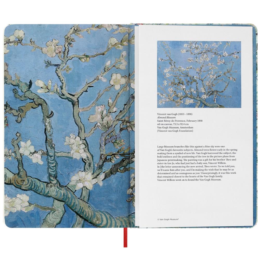 Блокнот Moleskine Art Van Gogh середній нелінійований Блакитний (SKARTQP063VANGOGH) - фото 6