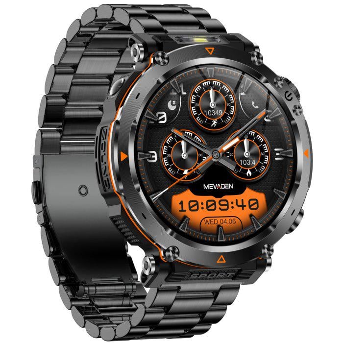 Смарт-годинник UWatch Smart Avation Pro Steel Black з ремінцями 2 шт. (1999) - фото 4 Смарт-годинник UWatch Smart Avation Pro Steel Black з ремінцями 2 шт. (1999) - фото 4