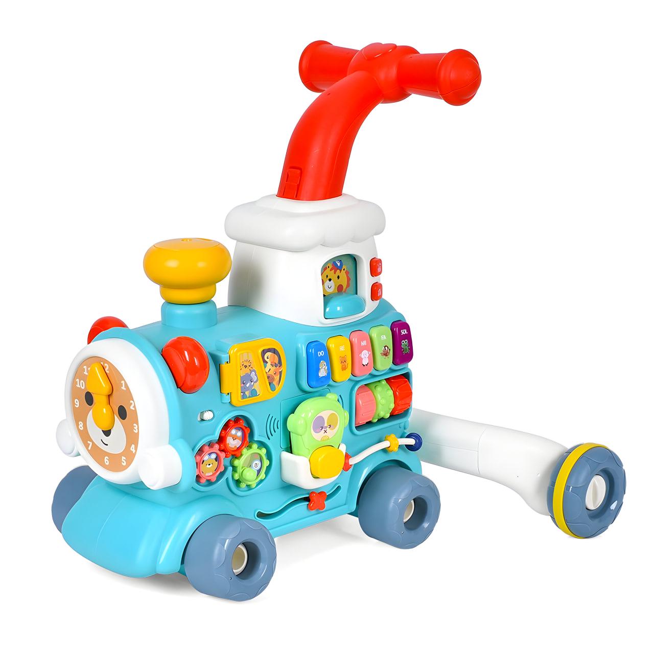 Каталка-ходунки детская с музыкой и светом 45х41х42 см (6062-6063)