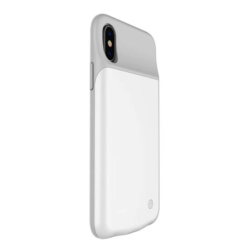 Чохол акумулятор AmaCase для iPhone X/XS 3200 мАч Білий