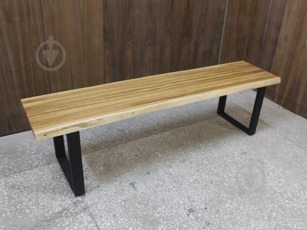 Скамья GoodsMetall в стиле ЛОФТ 1600х420х400 ЛС3 Скамья GoodsMetall в стиле ЛОФТ 1600х420х400 ЛС3