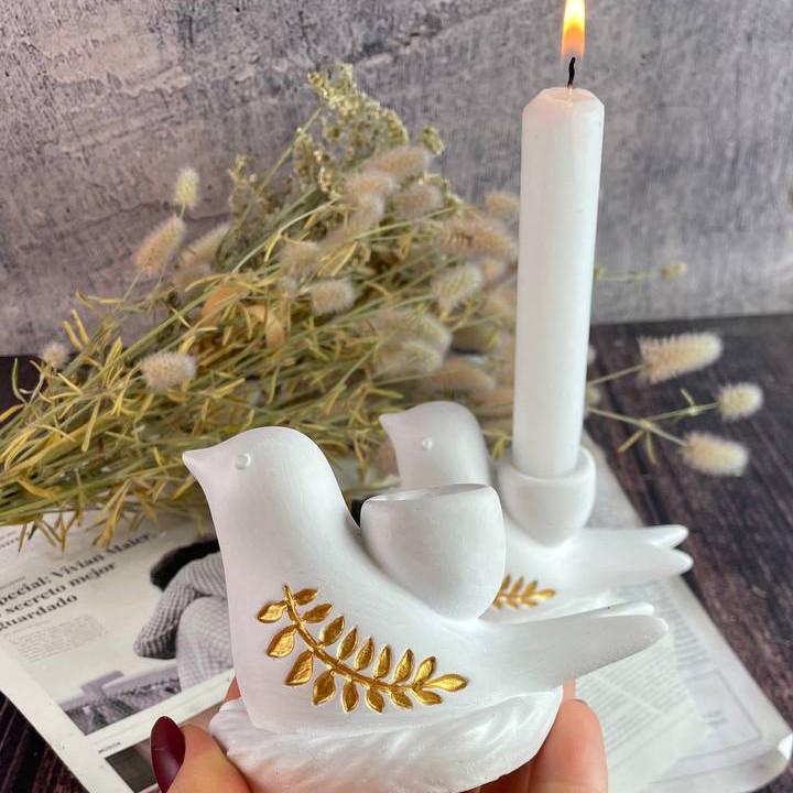 Свічник декоративний 5candles Пташка (1551) - фото 4