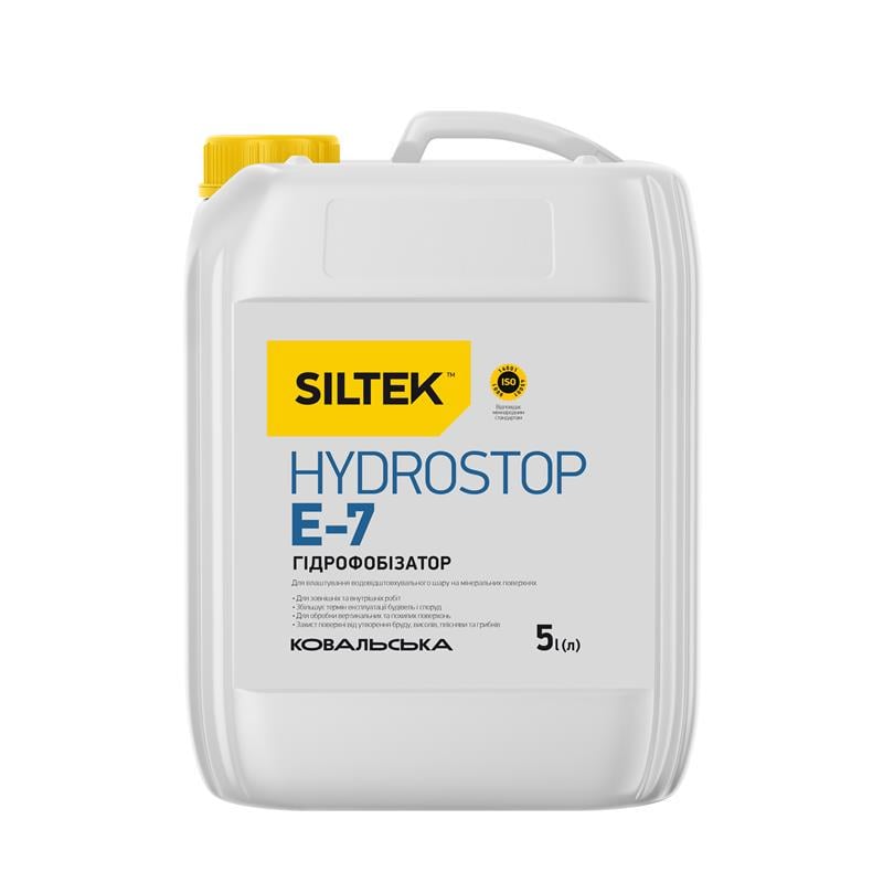 Гидрофобизирующая композиция Siltek E-7 Hydrostop 5 л