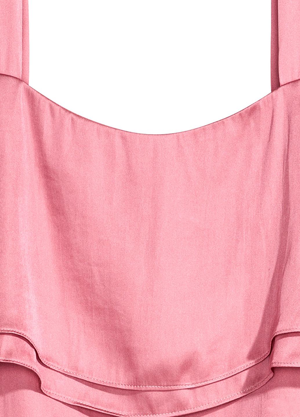 Платье H&M р. 34 Розовый (4949105b24) - фото 3 Платье H&M р. 34 Розовый (4949105b24) - фото 3