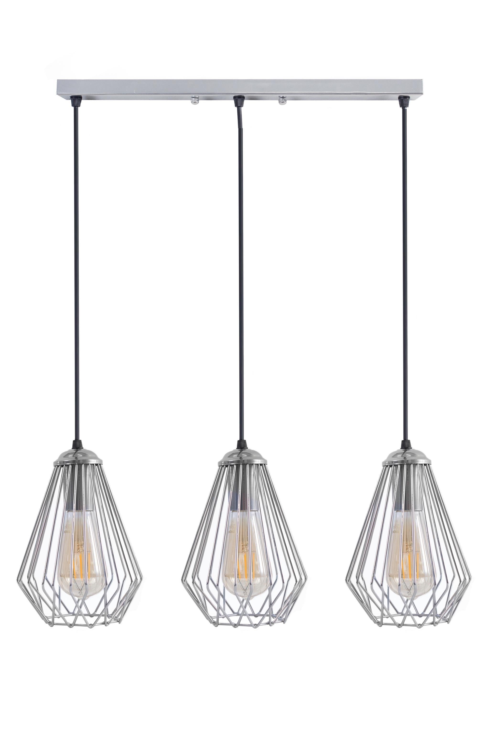 Светильник подвесной в стиле лофт MSK Electric Silvia NL 05371-3 CR