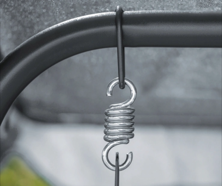 Качели LEOBRO Relax с подушками 176х114х168 см Серый (LBSW3-C1-GRY) - фото 6 Качели LEOBRO Relax с подушками 176х114х168 см Серый (LBSW3-C1-GRY) - фото 6