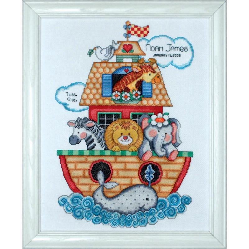 Набор для вышивания крестиком Design Works 21718 Noah's Ark (22919) Набор для вышивания крестиком Design Works 21718 Noah's Ark (22919)
