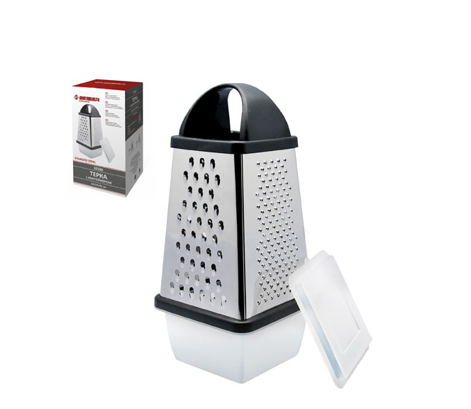 Терка многофункциональная с контейнером 4в1 (MPH015399)
