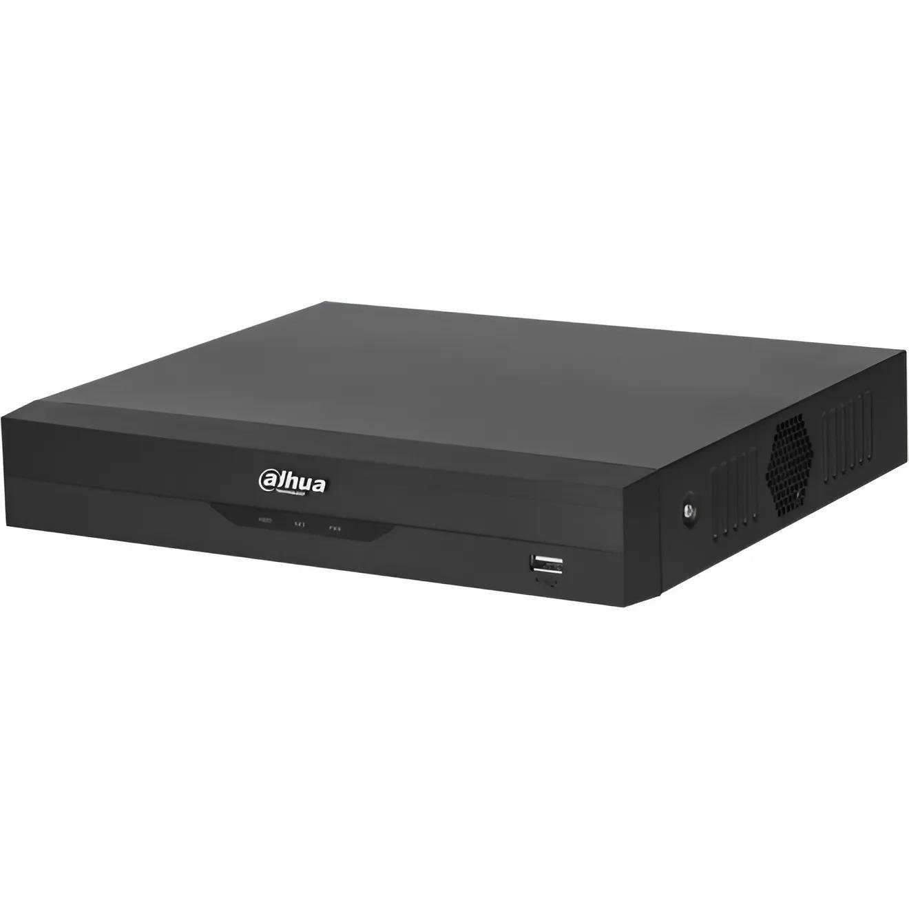 Видеорегистратор 8-канальный Dahua DH-XVR5108HE-I3 1U 1HDD WizSense 80 Мбит/с Черный (6d67bff8)