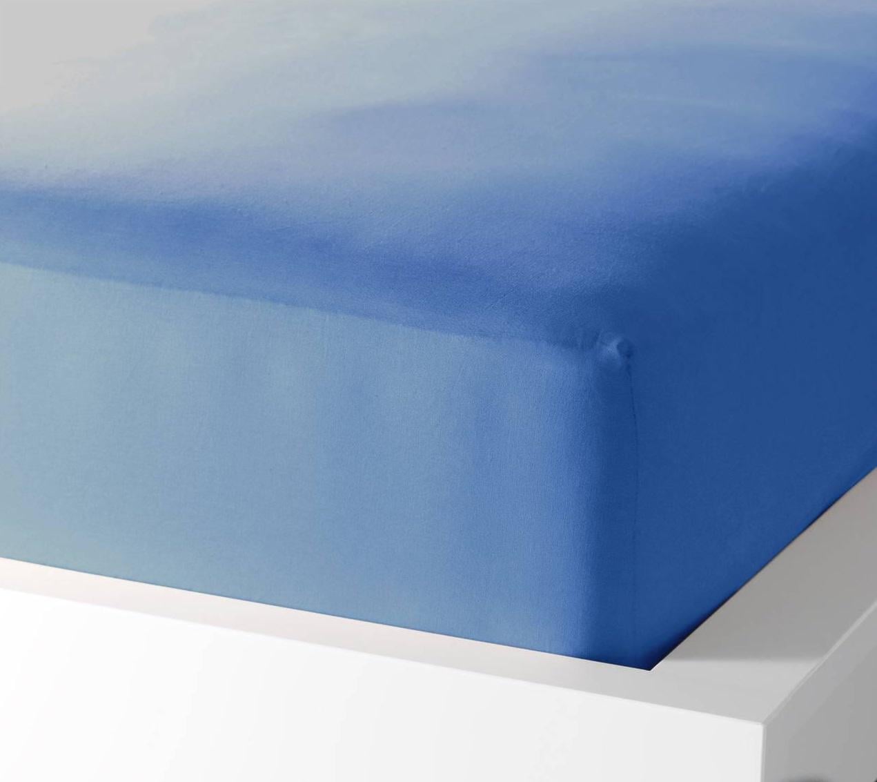 Простынь на резинке В0010 140х200 см Голубой/Синий (126290) Простынь на резинке В0010 140х200 см Голубой/Синий (126290)