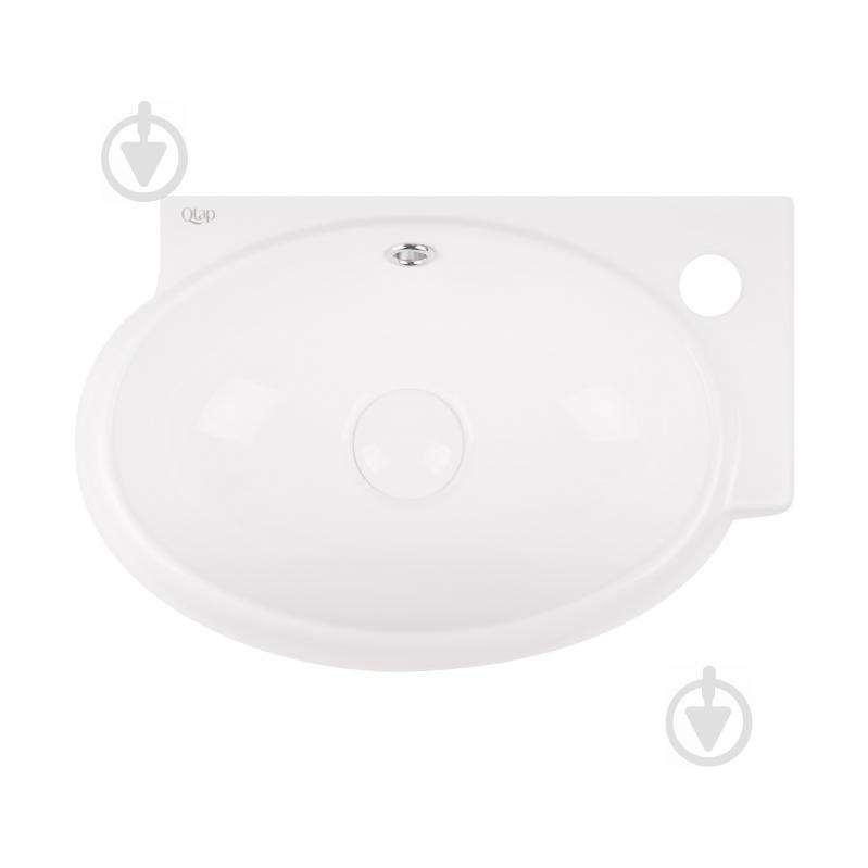Умывальник (Раковина) Qtap Leo С Донным Клапаном Qt11115011Rw