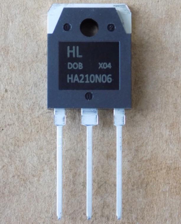Транзистор HA210N06 для DG210N06 60V/210A/TO-3P (51169)