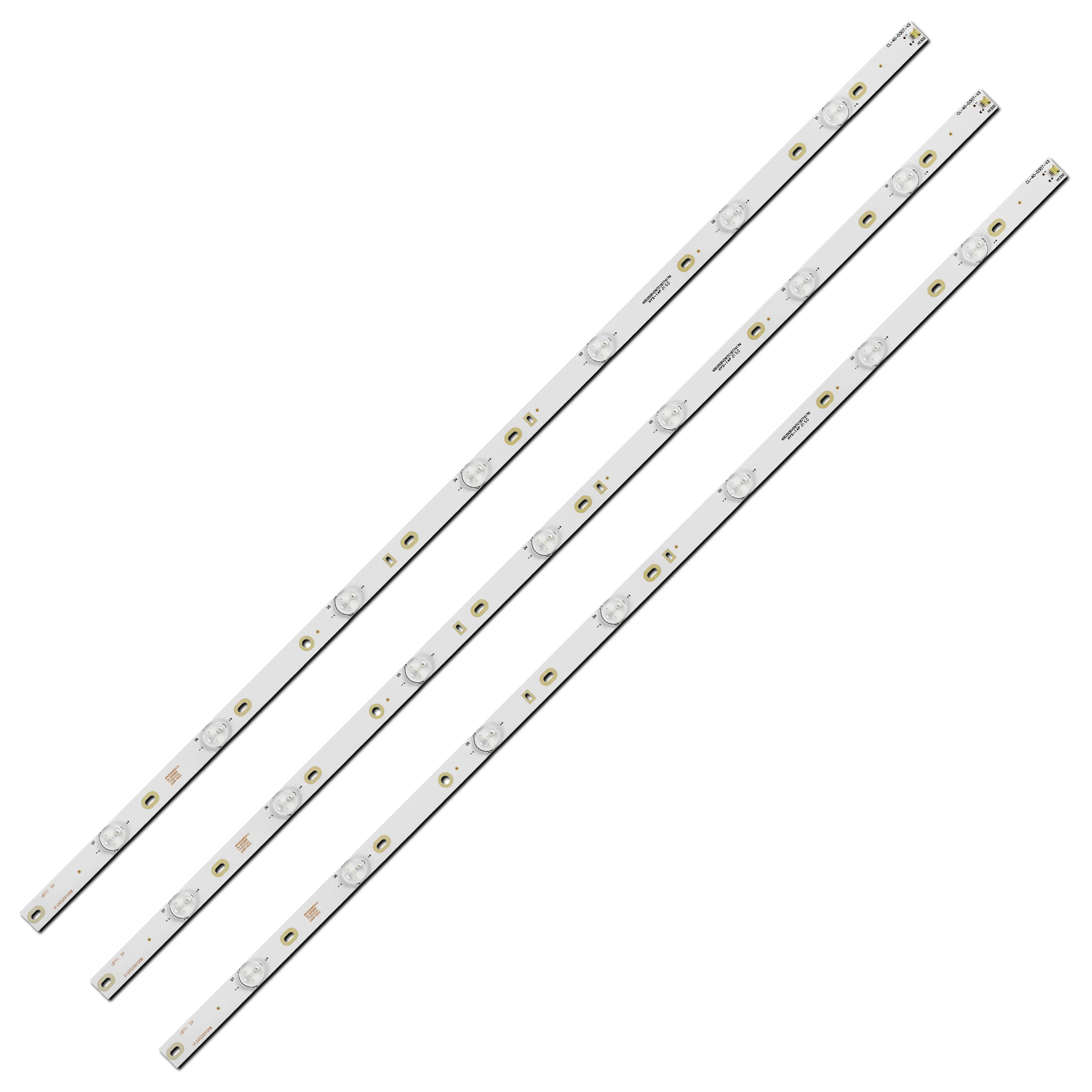 Комплект LED подсветки для TV Philips CL-40-D307-V3 UCD11F01YT00S3ZK0662 UCF12F01YT00S3YF7896 40" 3 шт. (ART-14144)