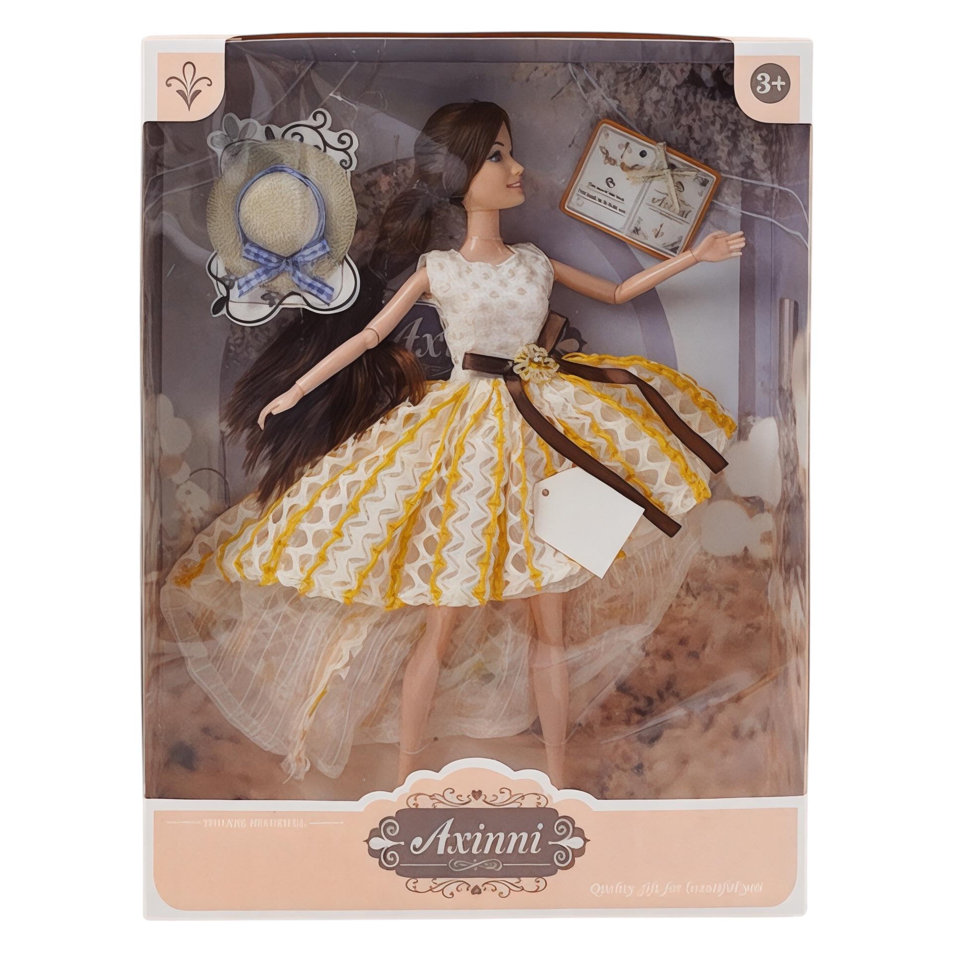 Кукла Аксинные 6330-14 шарнирные суставы/съемная одежда/шляпа в коробке 30 см (113986) Кукла Аксинные 6330-14 шарнирные суставы/съемная одежда/шляпа в коробке 30 см (113986)