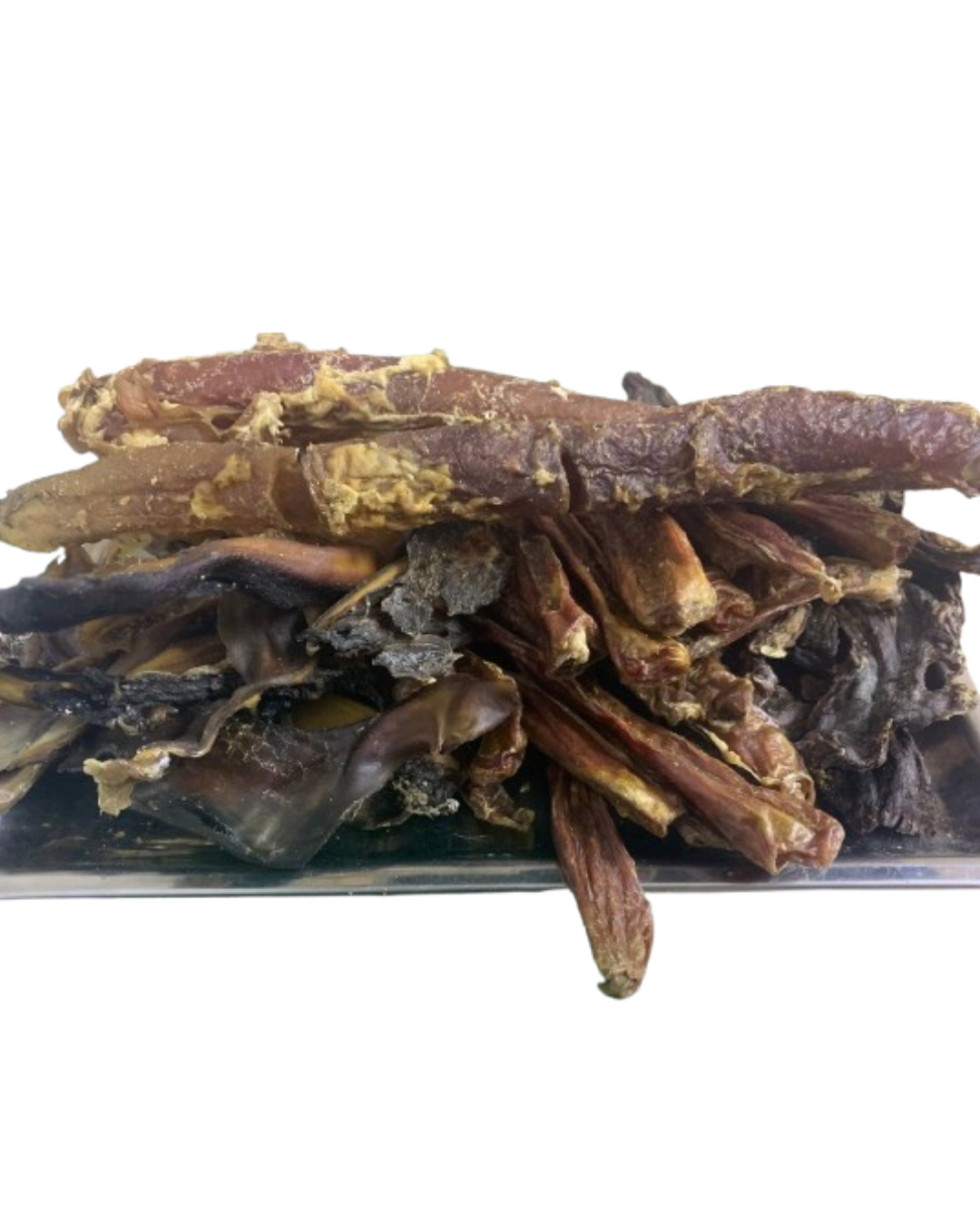 Набор вкусностей для собак из говядины кожа/аорта/мясо/мясные палочки натуральные 500 г