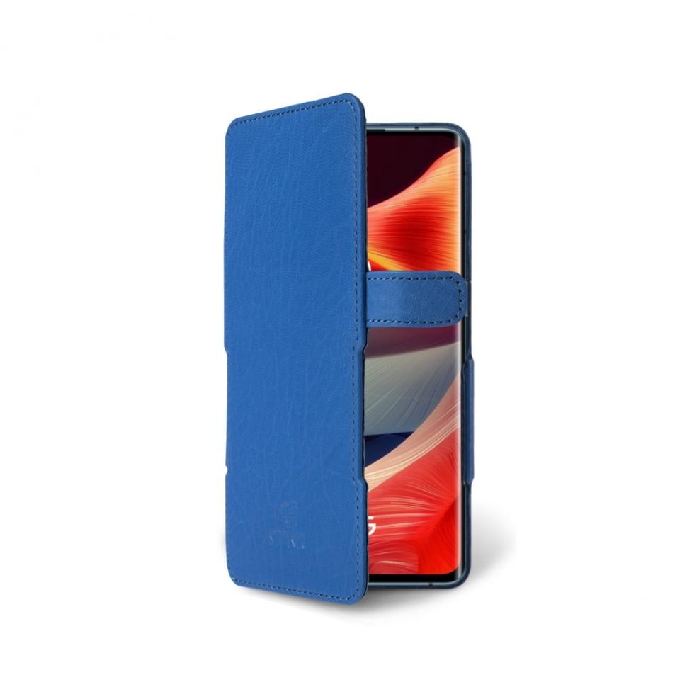 Чехол книжка Stenk Prime для OPPO Reno4 Pro 5G Ярко-синий (69087)