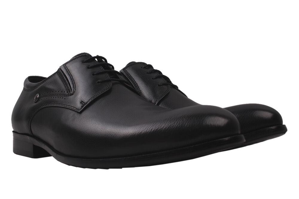 Туфли мужские Cosottinni из кожи р. 43 Черный (275-20DT)