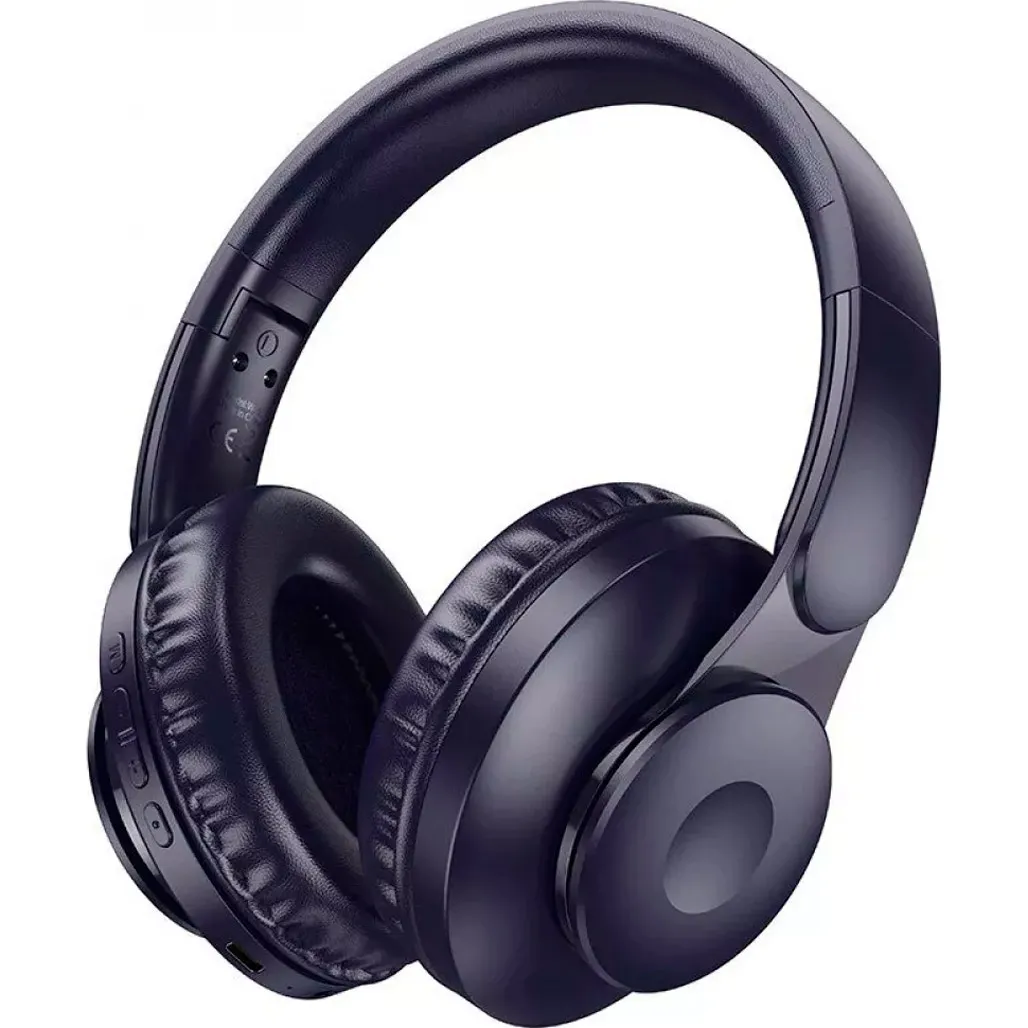Наушники беспроводные накладные Hoco W45 Enjoy BT headset Blue (6942007601207)