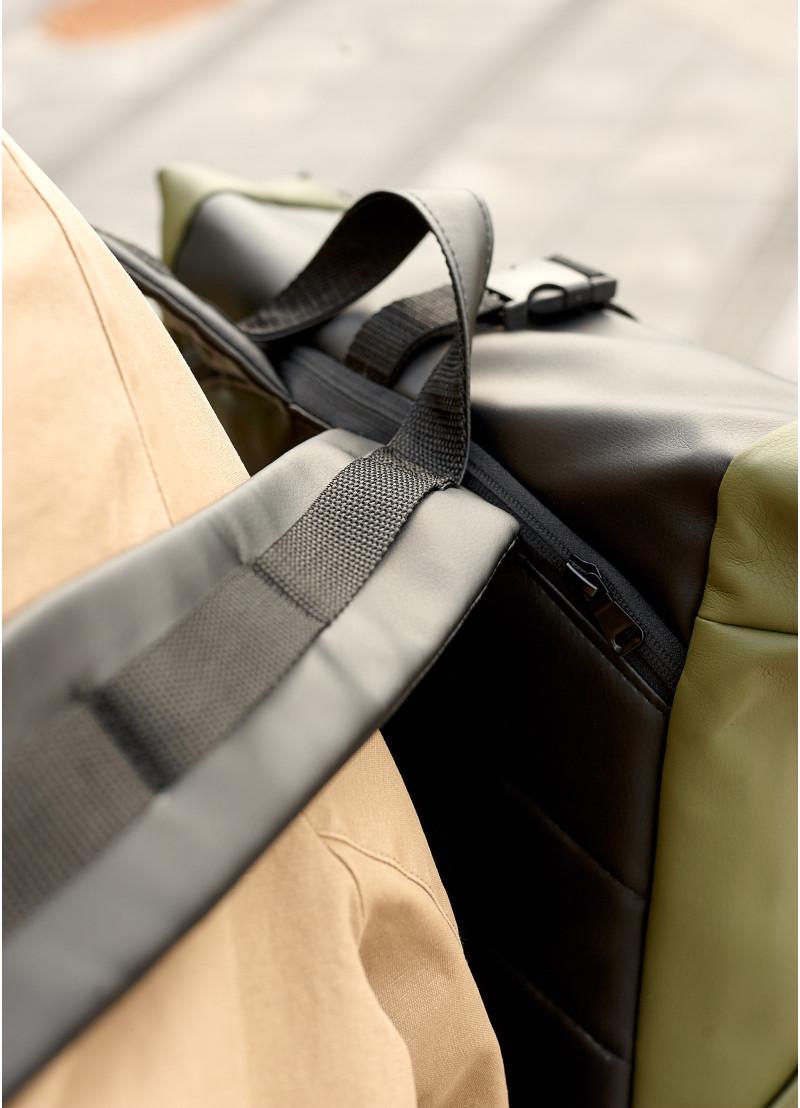 Рюкзак жіночий Sambag RollTopx Хакі (24320119) - фото 4 Рюкзак жіночий Sambag RollTopx Хакі (24320119) - фото 4