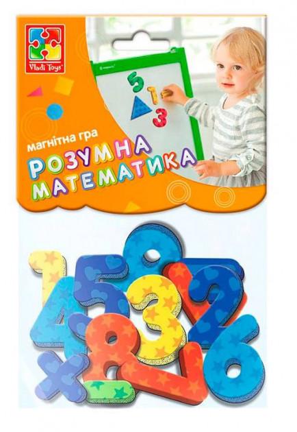 Магнітна гра Vladi Toys Цифри та геометричні фігури VT5900-01 (MTT-107189)