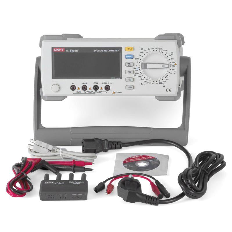 Цифровой мультиметр настольный UNI-T UT8802E (886899) - фото 4