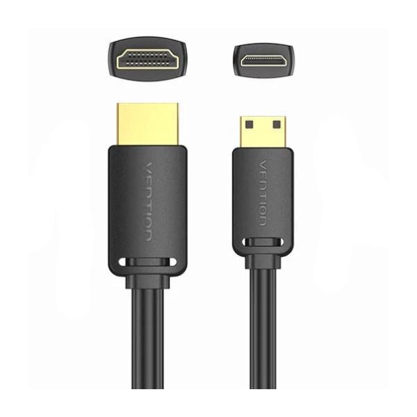 Кабель Vention HDMI M - Mini M 1,5 м V2.0 18Gbps HDR Dolby (AGHBG) - фото 2