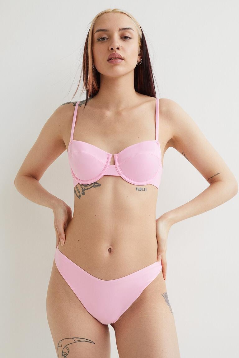 Купальные трусики H&M M Светло-розовый (953737)