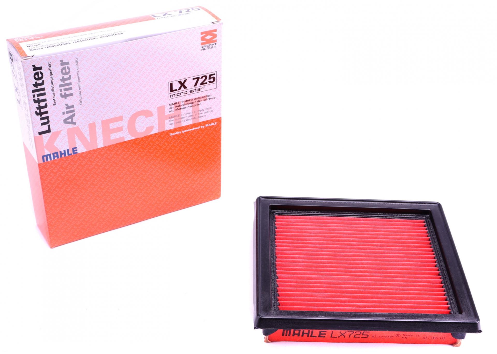 Фильтр воздушный KNECHT для Nissan Micra 92- (LX 725)