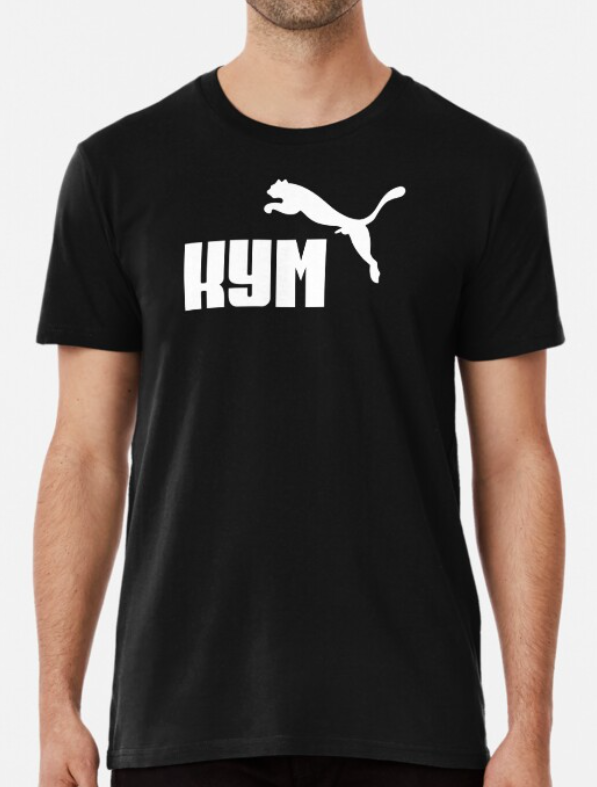 Футболка Чоловіча Stedman з принтом "Кум" S Чорний