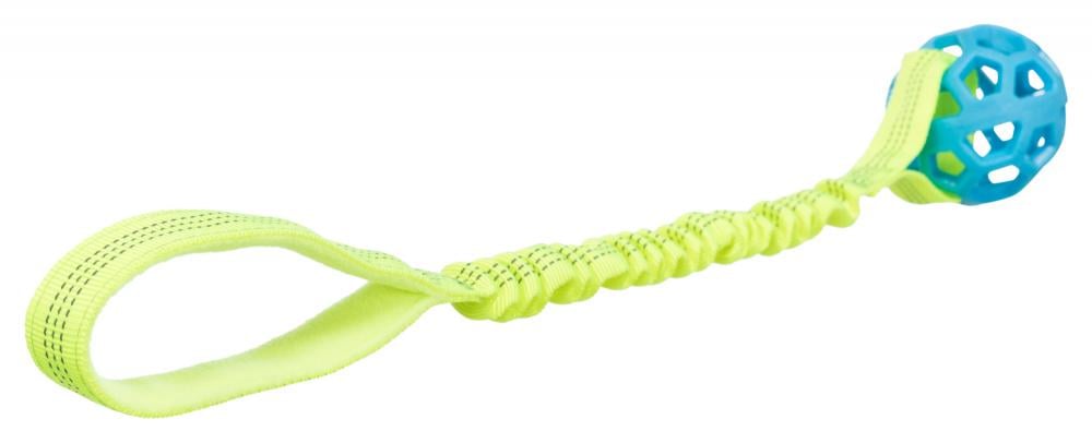 Іграшка Trixie Bungee Tugger з м'ячиком для собак ø 7х48 см (TX-32869)