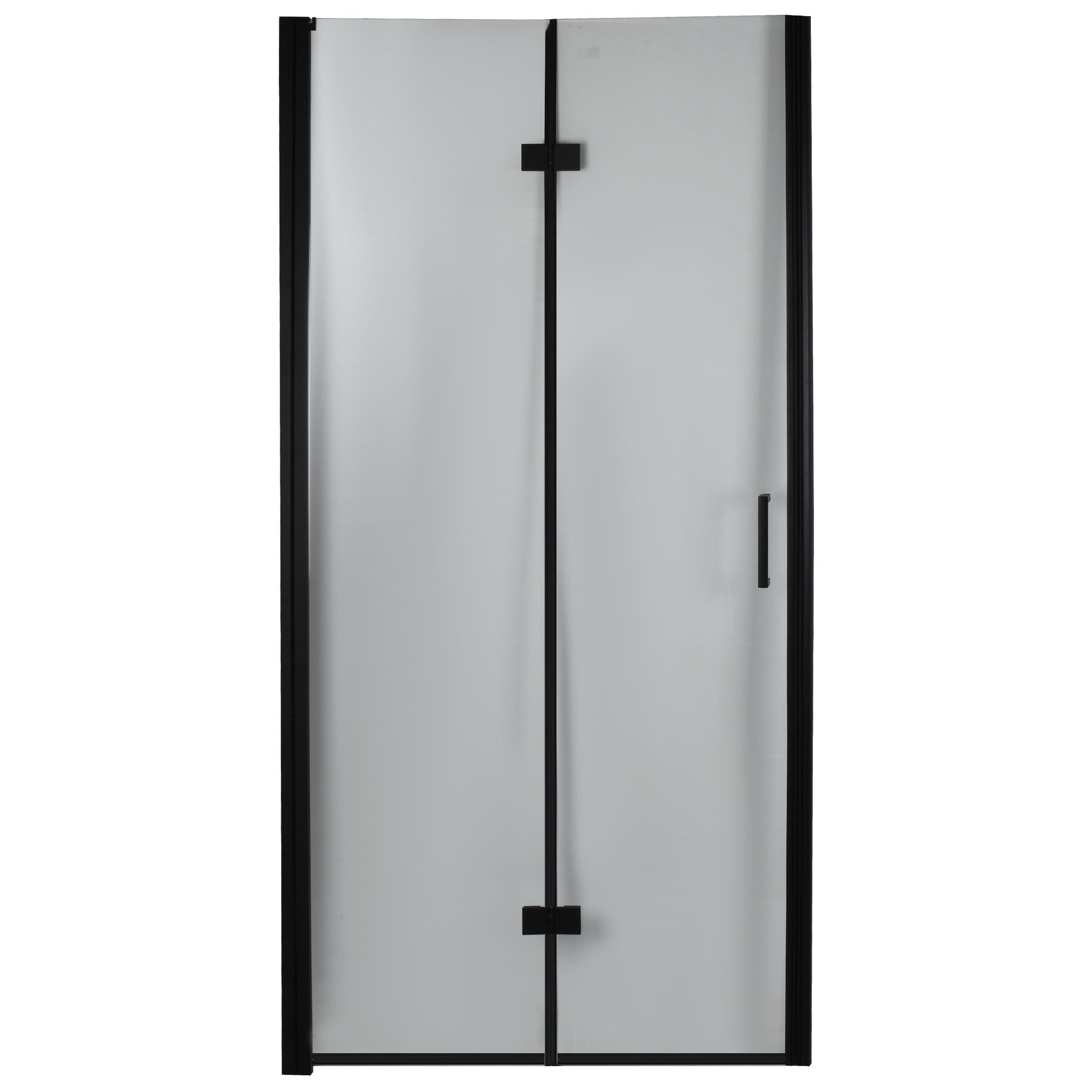 Душевые двери Bravo POPRAD 90TB 90x185 см, прозрачное стекло, профиль черный (000031213)