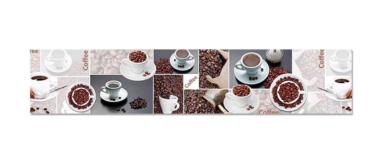 Наліпка вінілова на кухню Zatarga Кавовий колаж 600х3000 мм (1289776304) Наліпка вінілова на кухню Zatarga Кавовий колаж 600х3000 мм (1289776304)