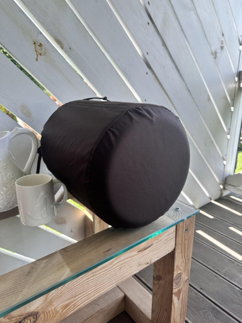 Чохол текстильний котоновий однотонний на пластиковий бутль 19 л Коричневий - фото 2 Чохол текстильний котоновий однотонний на пластиковий бутль 19 л Коричневий - фото 2