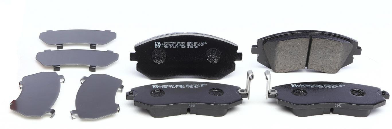 Колодки тормозные передние ZIMMERMANN 23865.180.1 Subaru Forester/Legacy 02-09 Sumitomo