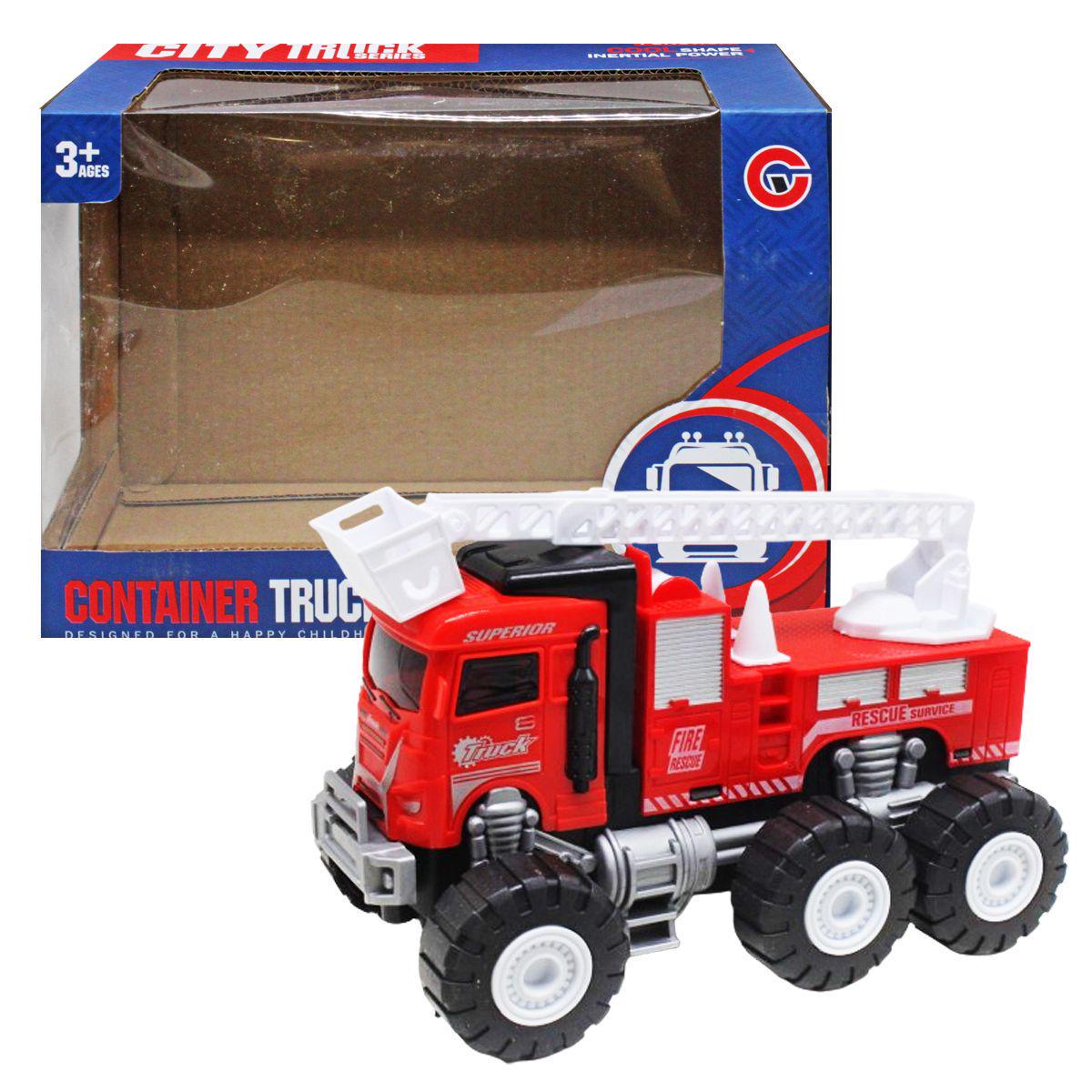Пожарная машинка инерционная City Truck вид 1 (218944)