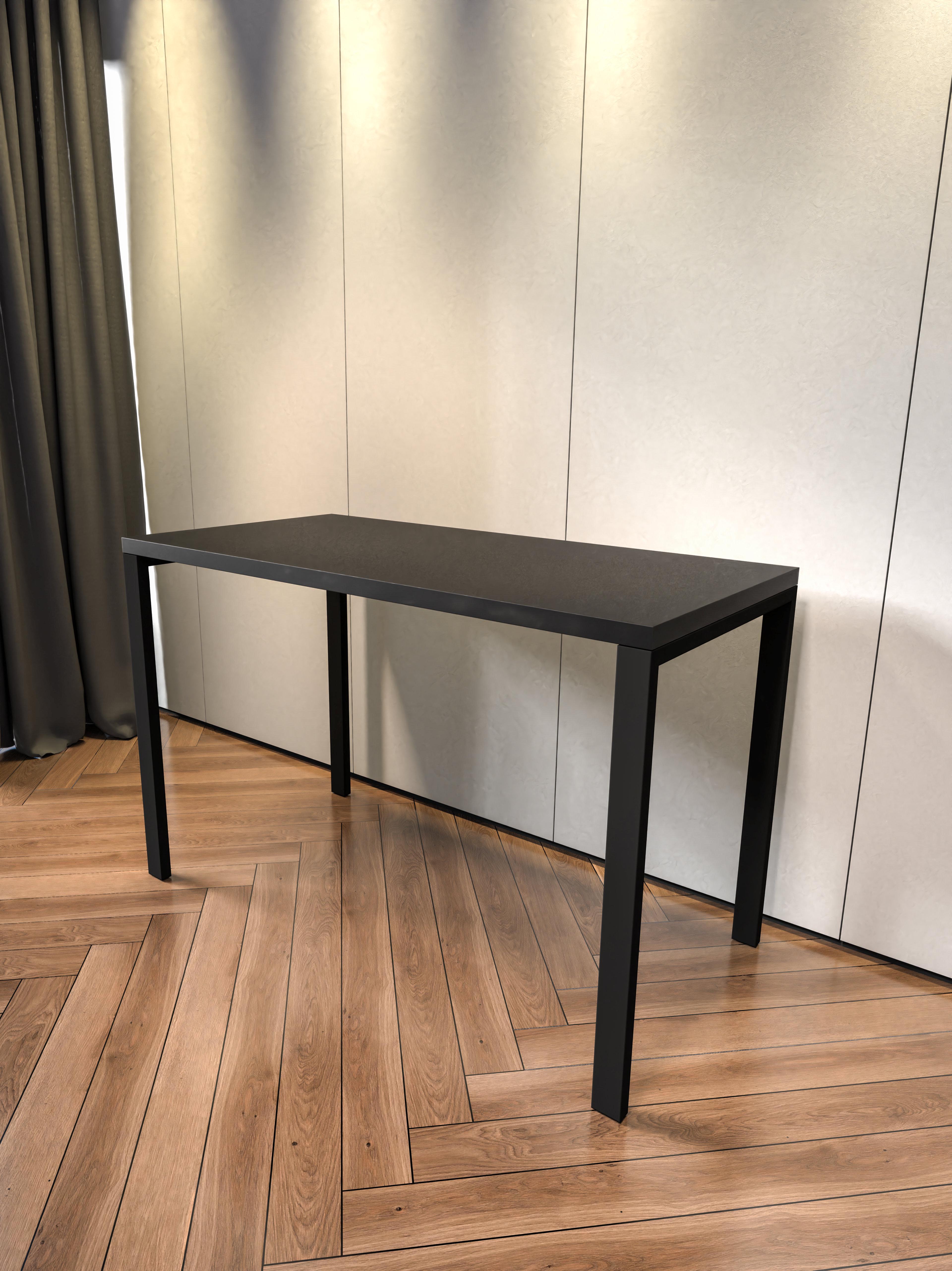 Комп'ютерний стіл VERONA 120x60 см Чорний (NA28) Комп'ютерний стіл VERONA 120x60 см Чорний (NA28)