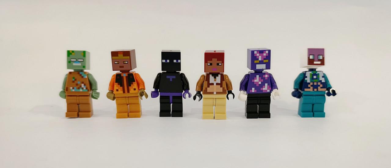 Набор фигурок Майнкрафт My world 12 шт. - фото 2