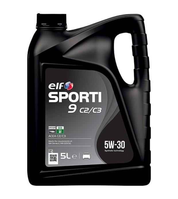 Моторное масло Elf Sporti 9 C2/C3 5W-30 5 л (208441) Моторное масло Elf Sporti 9 C2/C3 5W-30 5 л (208441)