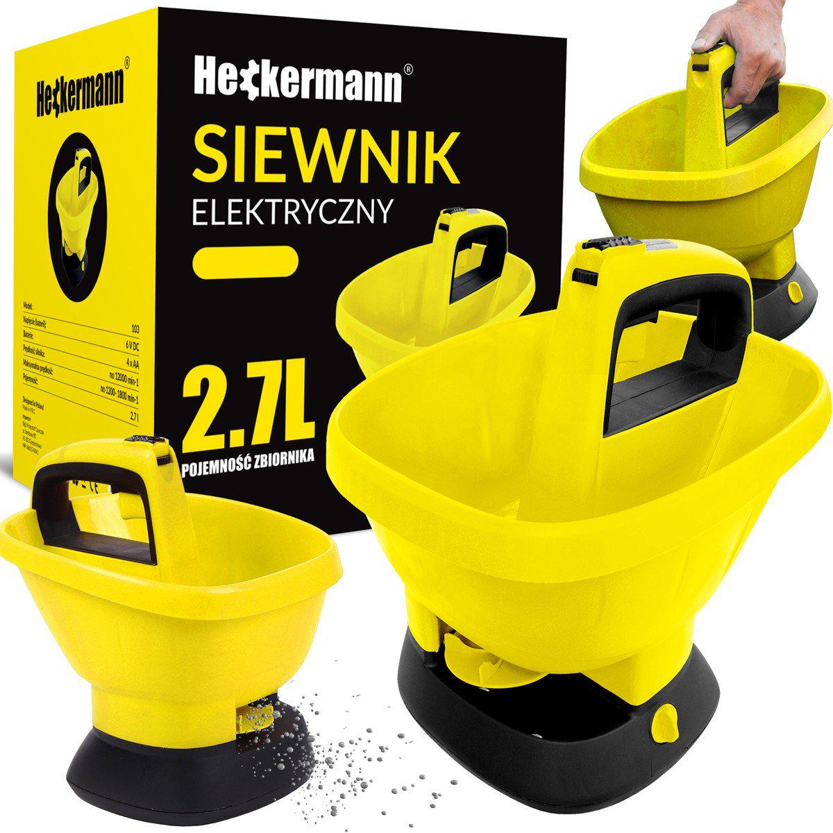 Разбрасыватель-сеялка аккумуляторная Heckermann NX9103 - фото 2 Разбрасыватель-сеялка аккумуляторная Heckermann NX9103 - фото 2