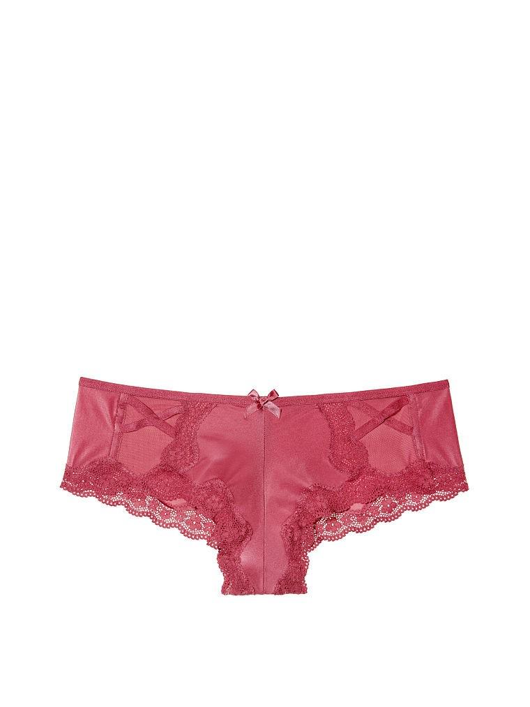 Трусики-бразилиана Victoria's Secret 364-398 S Бордовый (15-15)