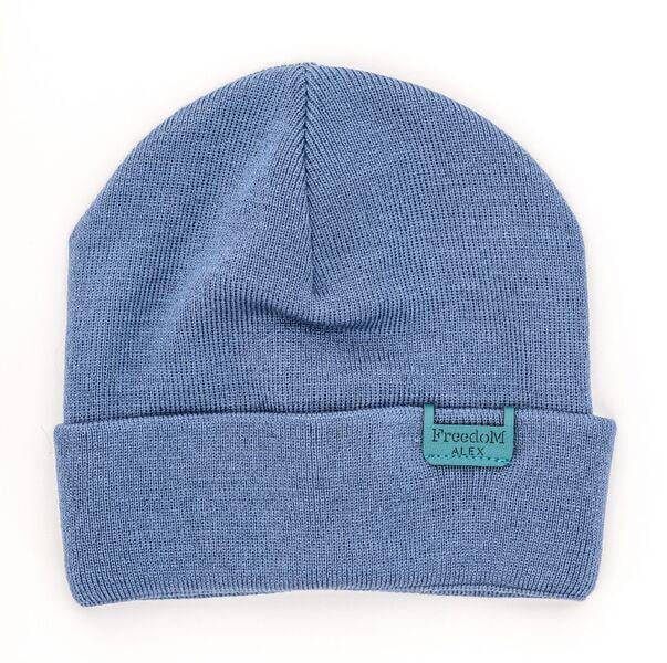 Шапка детская для мальчиков Фридом D860 флис 46-50 см Голубой