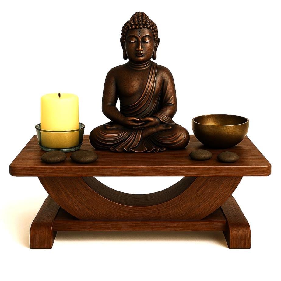 Алтарь для медитации из дерева Лионерис Терракот (ЛАТ-003432)