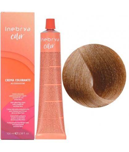 Крем-краска для волос INEBRYA Color с содержанием аммиака 100 мл 8/7 блонд светлый коричневый светлый орех