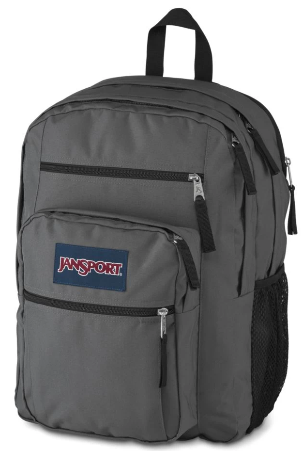 Городской рюкзак Jansport Backpack Big Student 34 л Серый