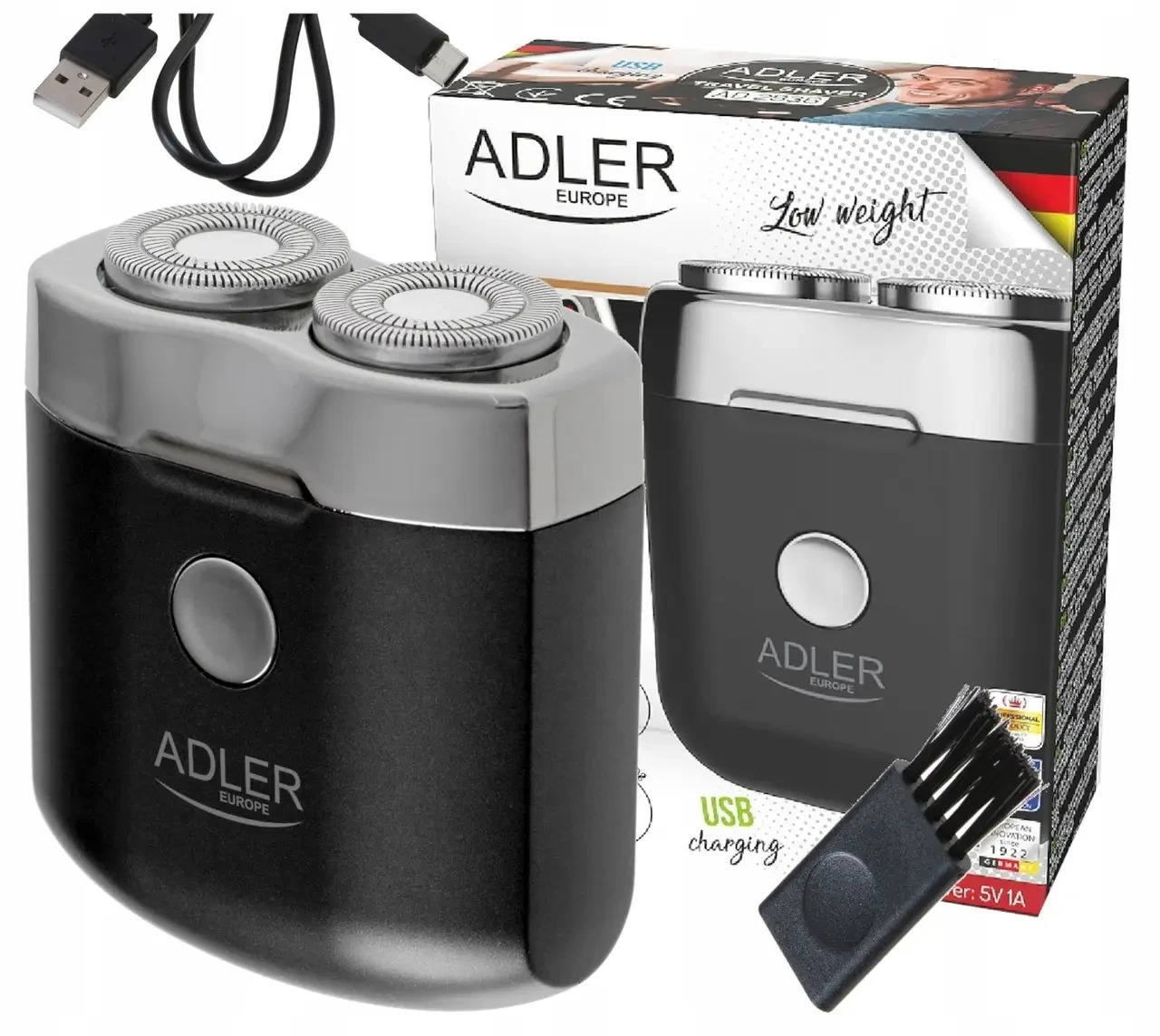 Бритва дорожная Adler AD 2936 USB - фото 6