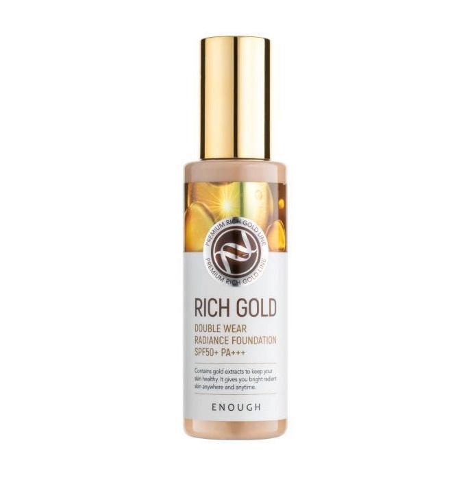 Тональний крем Enough Rich Gold Double Wear Radiance Foundation SPF50+ PA+++ 13 100 мл (8809605871938)